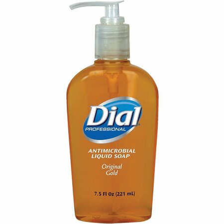 DIAL PROFESSIONAL 7.5 Oz. Gold Antimicrobial Liquid Hand Soap DIA 84014CT